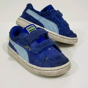 Toddler girls puma suede 9C